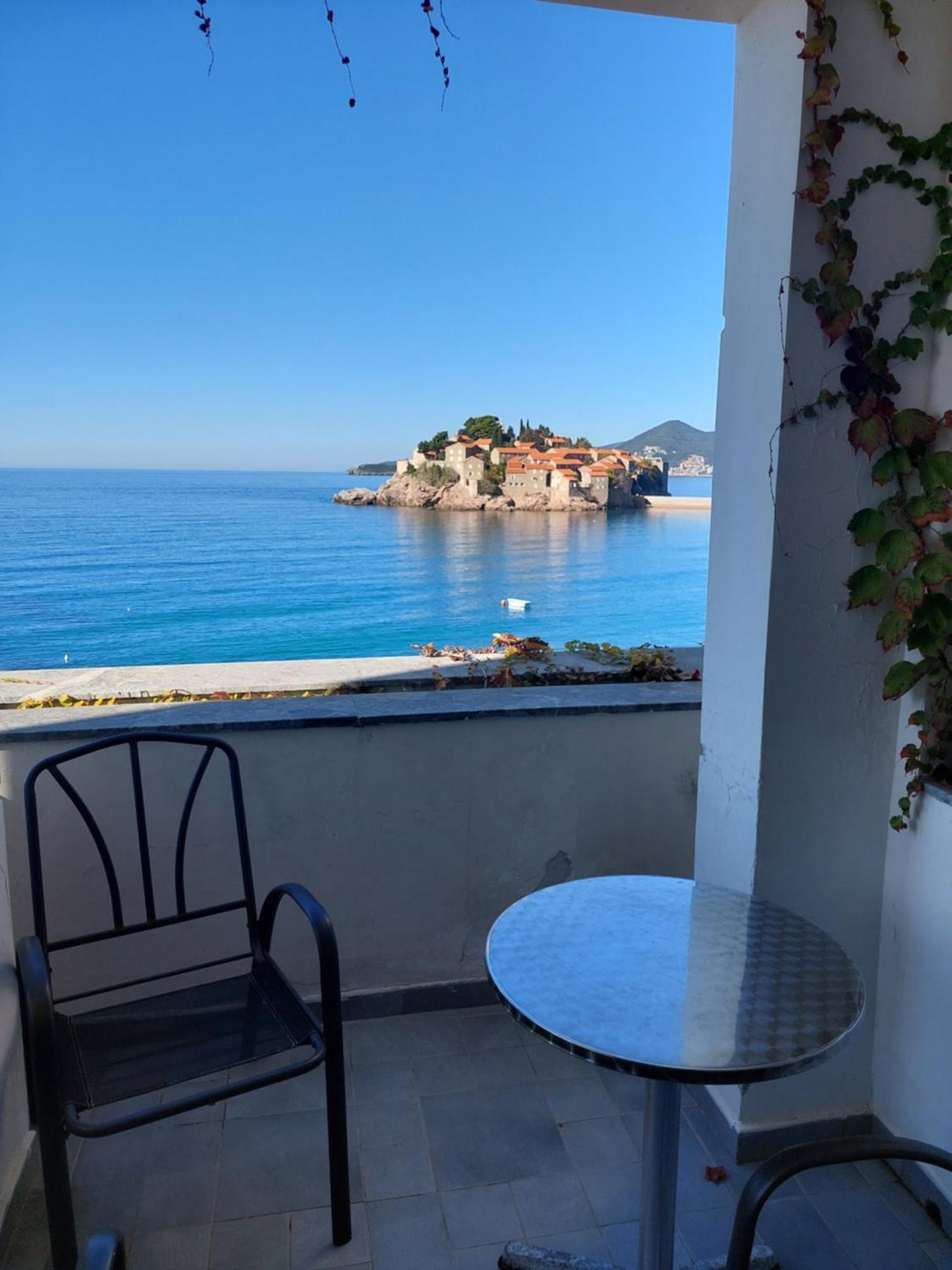 Plava Vila Beach Apartments Sveti Stefan Szoba fotó